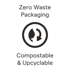 Clover Botanicals - zero waste packaging - compostable and upcyclable.