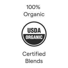 Clover Botanicals - 100% USDA Organic certified blends.